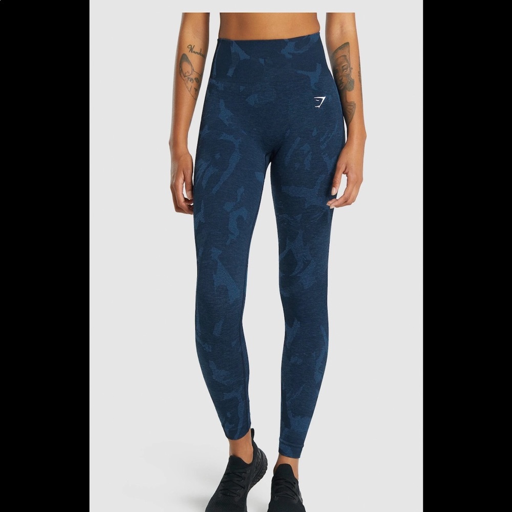 ADAPT CAMO SEAMLESS LEGGINGS-GYMSHARK